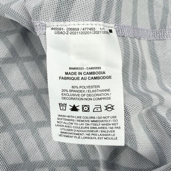 NWT NIKE Court Dri-Fit Tennis Grand Slam Dress Size Large Oxygen Purple/Gridiron - Picture 5 of 5